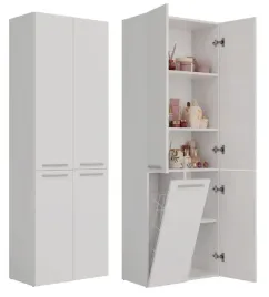 szafka-regal-slupek-nel-dd-1k-kosz-60cm-biel
