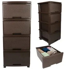 komoda-z-szufladami-plastikowa-brazowa-wolnostojaca-regal-organizer