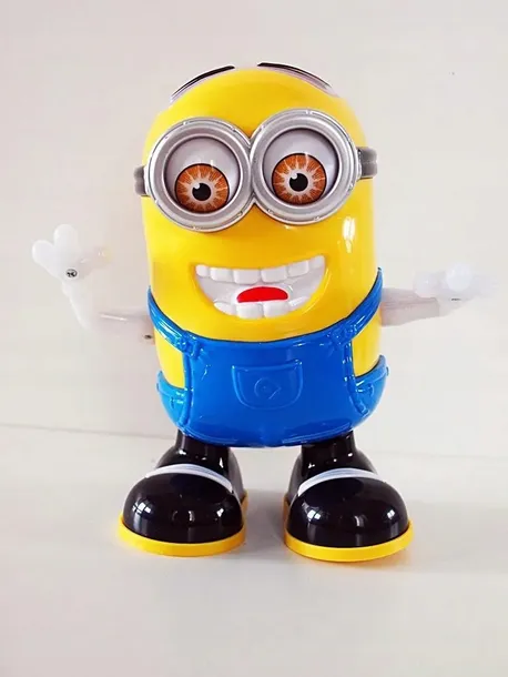 Tańczący robot minionek led muzyka interaktywny