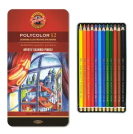 koh-i-noor-kredki-olowkowe-polycolor-12-kol-metal