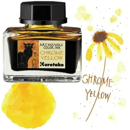 atrament-do-piora-kaligrafii-tusz-kuretake-art-noveau-ink-chrome-yellow
