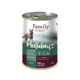 family-first-holidays-mokra-karma-dla-psa-bezzbozowa-jagniecina-krolik-400g