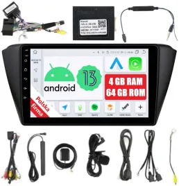radio-2din-nawigacja-android-skoda-fabia-3-4-64-gb-dsp-lte-carplay