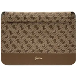 guess-sleeve-gucs14ps4sgw-14-brazowy-brown-4g-stripe-metal-logo