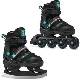 rolki-lyzwy-figurowe-2w1-regulowane-raven-drill-mint-pink-38-42