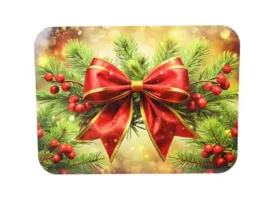 mata-stolowa-40x30-cm-stroik-swiateczny-z-czerwona-kokarda-swierkiem