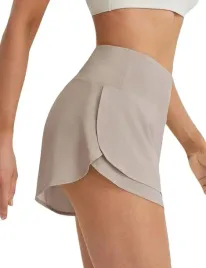 damskie-spodenki-sportowe-z-wbudowanymi-majtkami-khaki-l