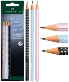 faber-castell-zestaw-olowkow-sparkle-blyszczacy-olowek-trojkatny-3-sztuki