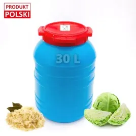 beczka-spozywcza-do-kiszenia-30l-wielofunkcyjny-pojemnik-niebieski