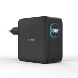 ladowarka-sieciowa-x-one-chargepro-gan-z-lcd-100w-3x-usb-c-1x-usb-a-czarna