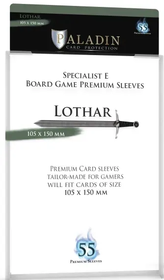 Koszulki na karty Paladin - Lothar 105x150 mm