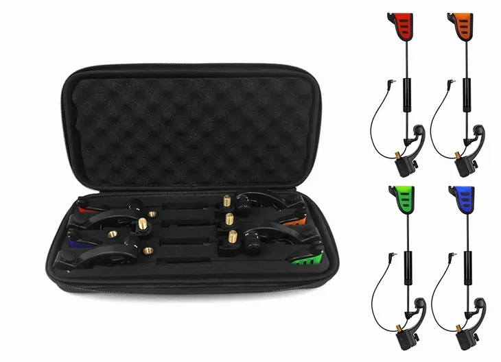 ZESTAW4x SWINGERY HANGERY ELEKTRYCZNE ELEKTRONICZNE+ SZYBKOZŁĄCZKI+ WALIZKA
