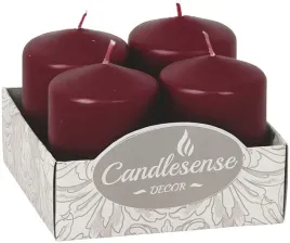 swieca-wotywna-candlesense-8h-6cm-bordowa-4szt