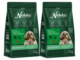 nekko-adult-mini-grain-free-indyk-krolik-2x2kg