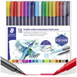 pisaki-akwarelowe-dwustronne-pedzelkowe-brush-flamastry-staedtler-18-kol