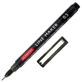 cienkopis-kreslarski-pisak-marker-do-kaligrafii-line-maker-derwent-05-mm