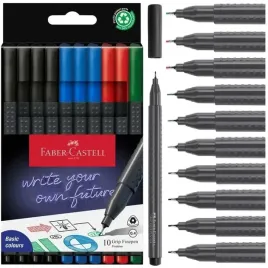 faber-castell-cienkopisy-pisaki-mazaki-04-mm-grip-10-sztuk-4-kolory