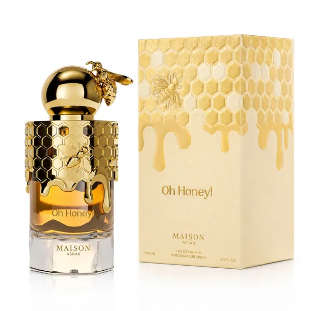 Maison Asrar Oh Honey Unisex 100ml Arabskie Perfumy Cudowny Zapach*Polecam