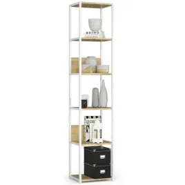 regal-do-pokoju-loft-6-polek-raven-40x32x192-cm-bialy-dab-artisan-ma