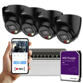 zestaw-4-kamer-monitoring-ip-smart-dual-light-4mpx-turret-czarne-dahua