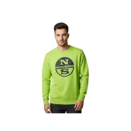 bluza-meska-norht-sails-round-neck-graphic-dresowa-limonkowa