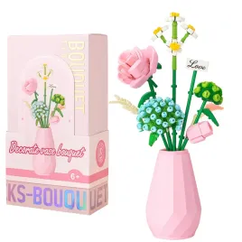 klocki-konstrukcyjne-bukiet-zestaw-kwiatow-wazon-kwiaty-prezent-roza-kwiat