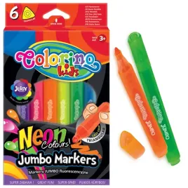 grube-flamastry-neonowe-trojkatne-pisaki-mazaki-markery-colorino-jumbo-6-k
