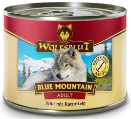 wolfsblut-dog-blue-mountain-adult-dziczyzna-i-ziemniaki-puszka-200g