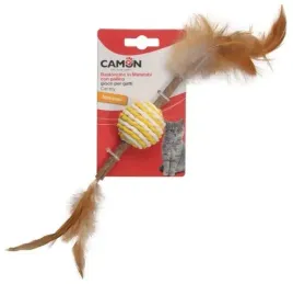 camon-cat-toy-matatabi-z-kula-i-piorkami