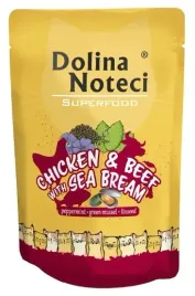 dolina-noteci-superfood-kot-kurczak-wolowina-i-dorada-saszetka-85g
