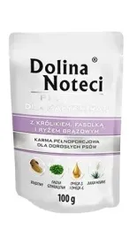 dolina-noteci-premium-pies-krolik-fasolka-i-ryz-brazowy-saszetka-100g