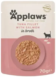 applaws-saszetka-dla-kota-tunczyk-z-lososiem-w-rosole-70g