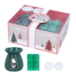 kominek-zapachowy-ceramiczny-do-olejkow-aromaterapii-tealight-wosk-zielony