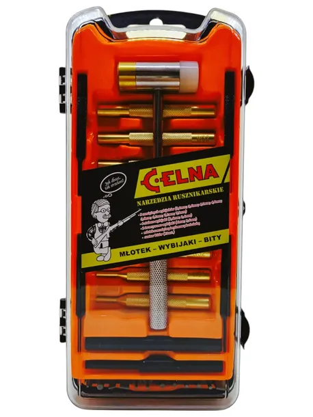 Komplet narzędzi do rozbierania broni (MŁOTEK-WYBIJAKI-BITY) – CELNA