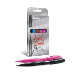 pentel-pisaki-pedzelkowe-do-kaligrafii-touch-6-k