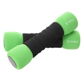 hantle-zielone-2x1-5-kg-miekkie-do-treningu-fitness-i-silowego-hms-cm07