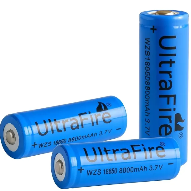 AKUMULATOR MOCNY BATERIA OGNIWO 18650 8800MAH 3,7V Akumulatorek AA Litowy