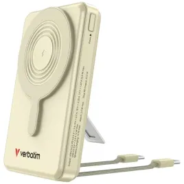 powerbank-verbatim-10000mah-magsafe-watch-stand-2x-kabel-usb-c-wyswietlacz