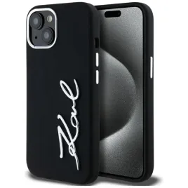 etui-karl-lagerfeld-silicone-metal-script-logo-do-iphone-15-czarny