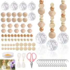 lapacz-slonca-diy-8-sztuk-przezroczysty-krysztal-30mm-drewno-wiszacy-dekor