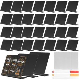 zestaw-mini-tablic-kredowych-31-szt-czarne-pvc-100x75-mm-z-markerami