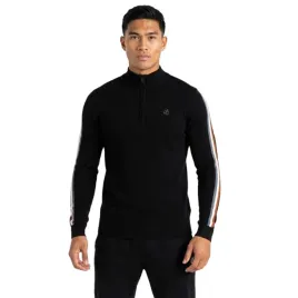 sweter-meski-dare2b-dutiful-ii-1-2-zip-rozsuwany-czarna