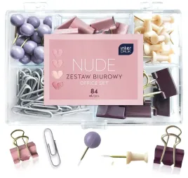 zestaw-biurowy-w-etui-spinacze-klipy-pinezki-interdruk-nude-84-elementy