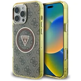 etui-guess-iml-metal-4g-circle-triangle-magsafe-do-iphone-16-pro-brazowe