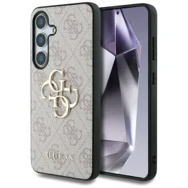 guess-pu-4g-metal-logo-case-for-samsung-galaxy-s25-roz