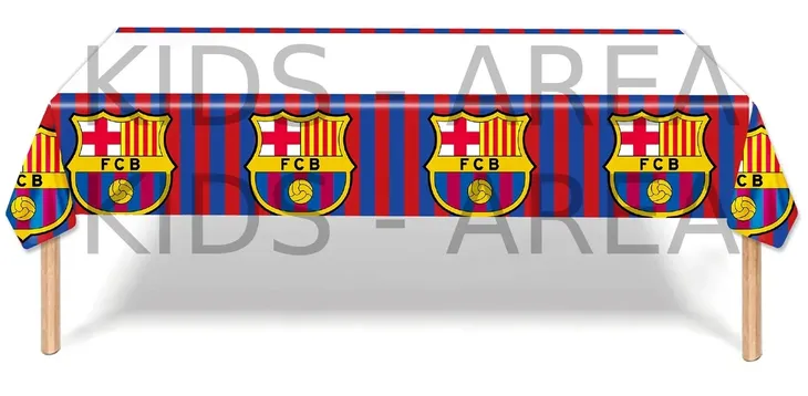 Mata Obrus Cerata stołowa jednorazowa FC BARCELONA BARCA 175 cm x 107 cm