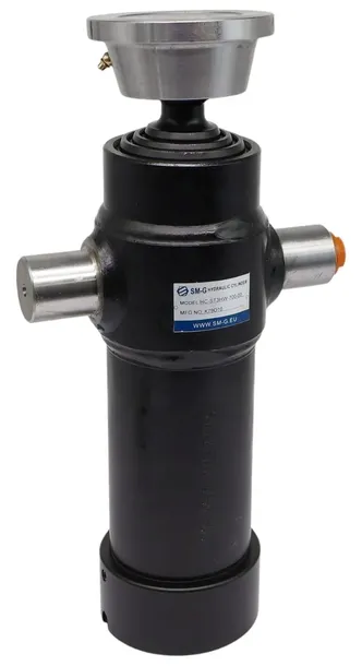 SIŁOWNIK HYDRAULICZNY DO PRZYCZEPY SKOK 700mm 5TON [4393]