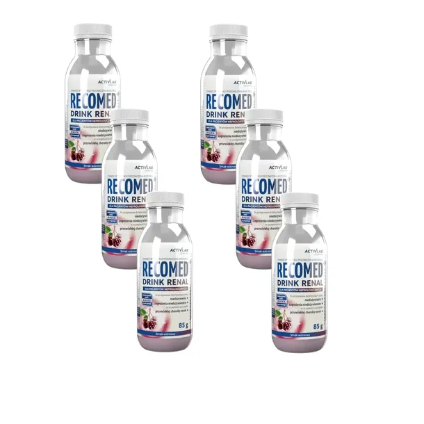 RecoMed Drink Renal dla pacjentów z chorobami nerek 6 x 85g