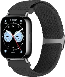 pasek-do-redmi-watch-5-5-lite-elastyczny-nylonowy-regulowany-czarny