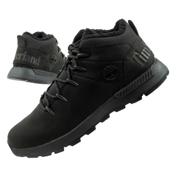 Timberland buty męskie trekkingowe Sprint Trekker Mid ocieplane czarne - 43